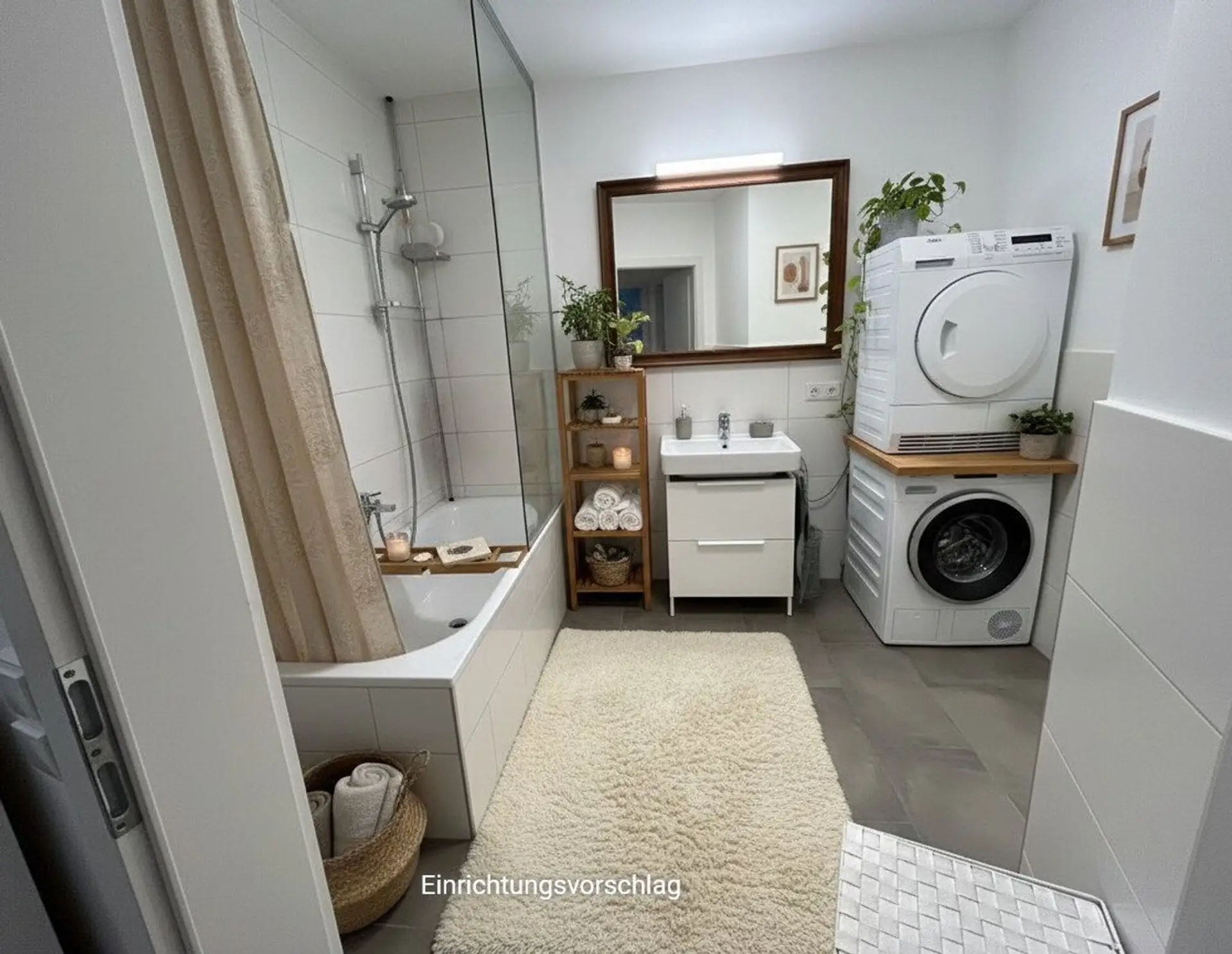 Moderne 2-Zimmerwohnung mit Loggia im Erdgeschoss