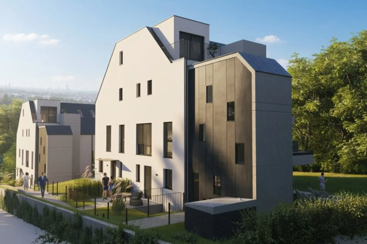 Exklusive Neubauwohnung mit Terrasse und Traumausblick!