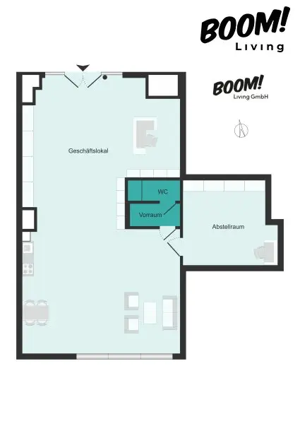 Renditeobjekt mit ca. 5,5% – Geschäftsfläche in Wien 22, Donaustadt