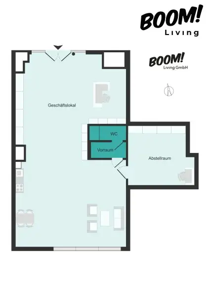 Renditeobjekt mit ca. 5,5% – Geschäftsfläche in Wien 22, Donaustadt