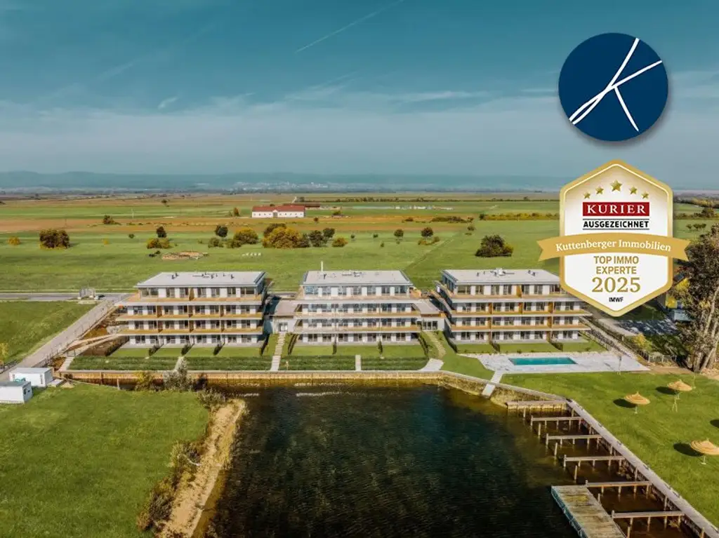 Luxuriöse 2 Zimmer Dachgeschoßwohnung als Erstbezug im Seepark Oggau! PROVISIONSFREI für den Käufer!