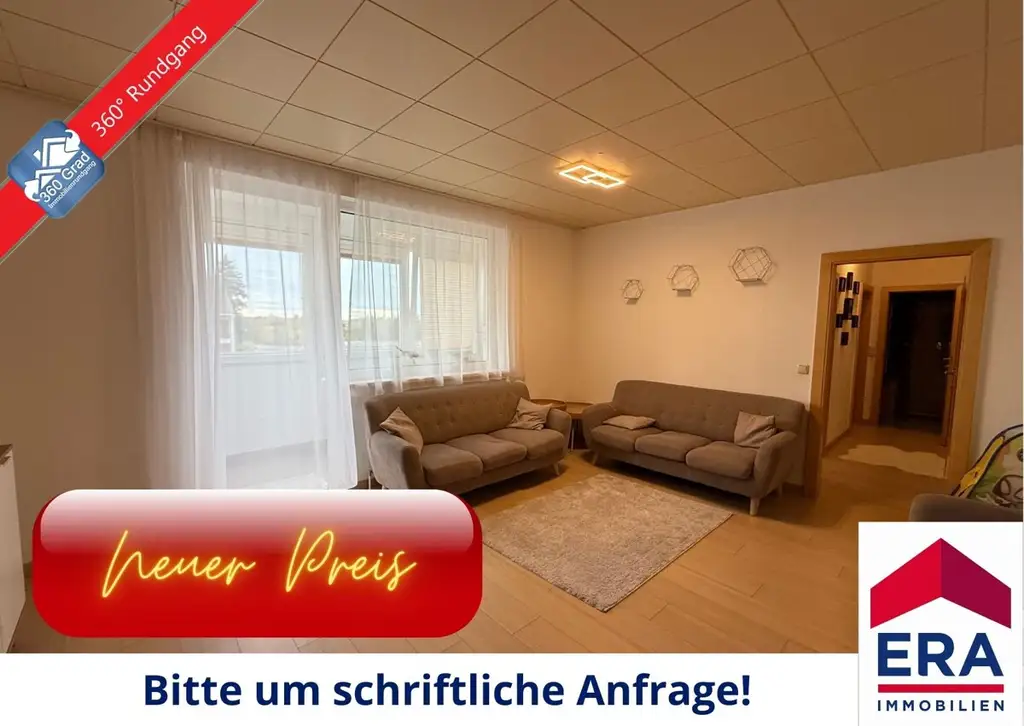 Neuer Preis: Ankommen & wohlfühlen – Sanierte Eigentumswohnung mit Loggia im Herzen von Laa/ Thaya