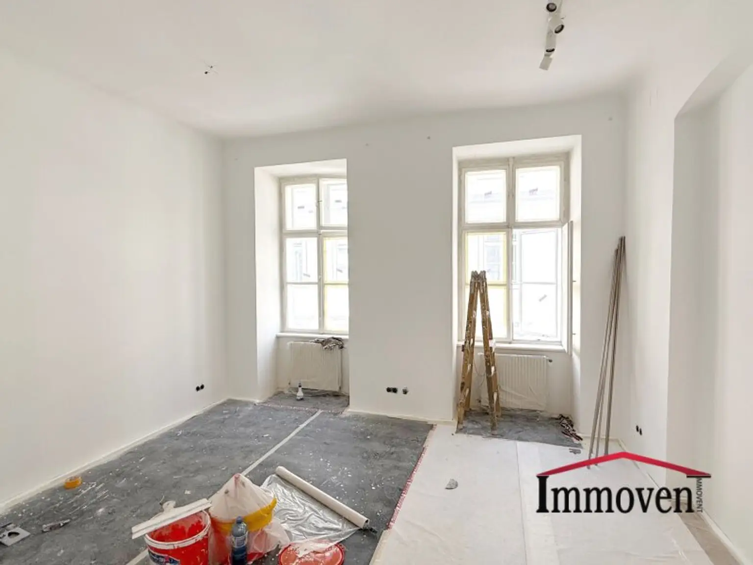 Erstbezug in Toplage - Teilsanierte 3-Zimmerwohnung ohne Freifläche im Botschaftsviertel! (Mietbeginn nach Vereinbarung)