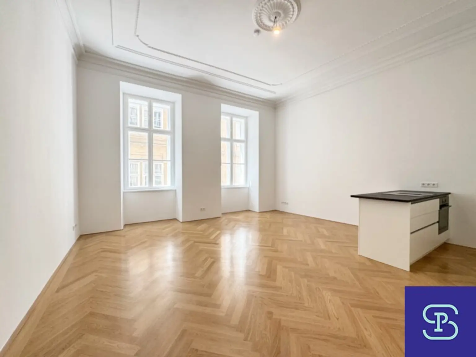 Erstbezug: 112m² Altbau mit 4 Zimmern und Einbauküche am Franziskanerplatz - 1010 Wien