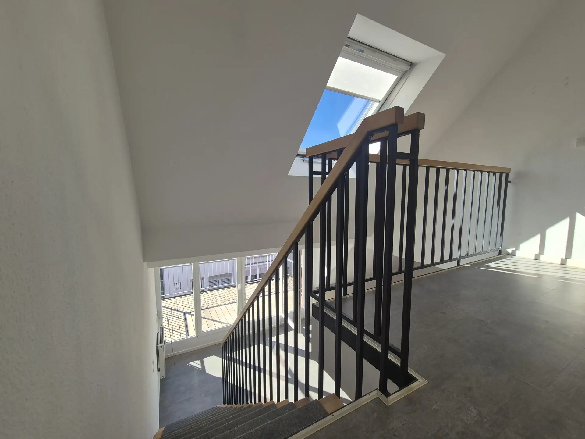 Treppe zur Gallerie