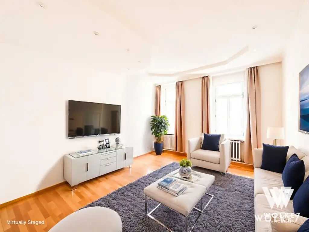 Stilvoll renoviertes Altbaujuwel – 3 Zimmer, ca. 79 m² | mit Lift & Klimaanlage | U6 Alserstraße | Str.-Bahn 43,44