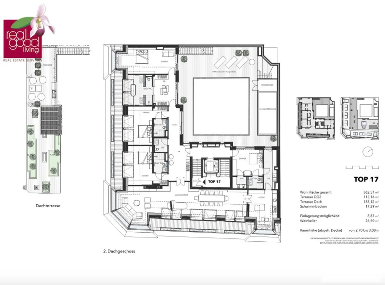 Exklusives Penthouse mit 362m² Wohnfläche und 2 Terrassen in Toplage - Luxus pur in 1010 Wien!