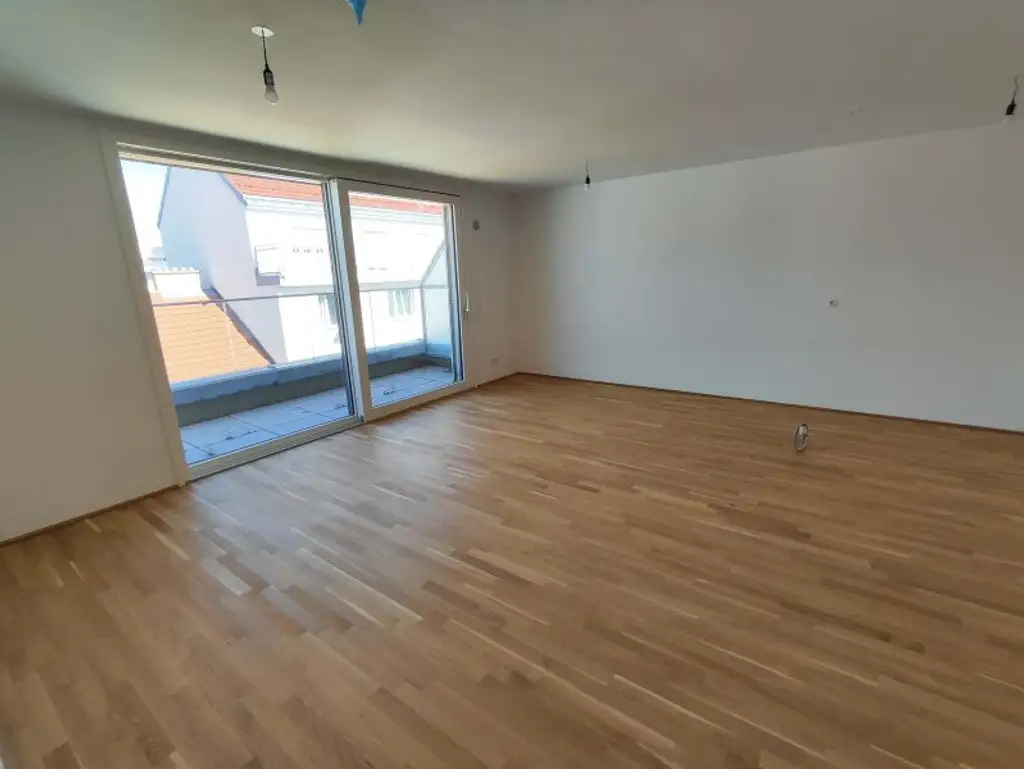 NEUBAU DACHGESCHOß-3-Zimmer-ERSTBEZUG mit Balkon in 1210 Wien! Top 2/43