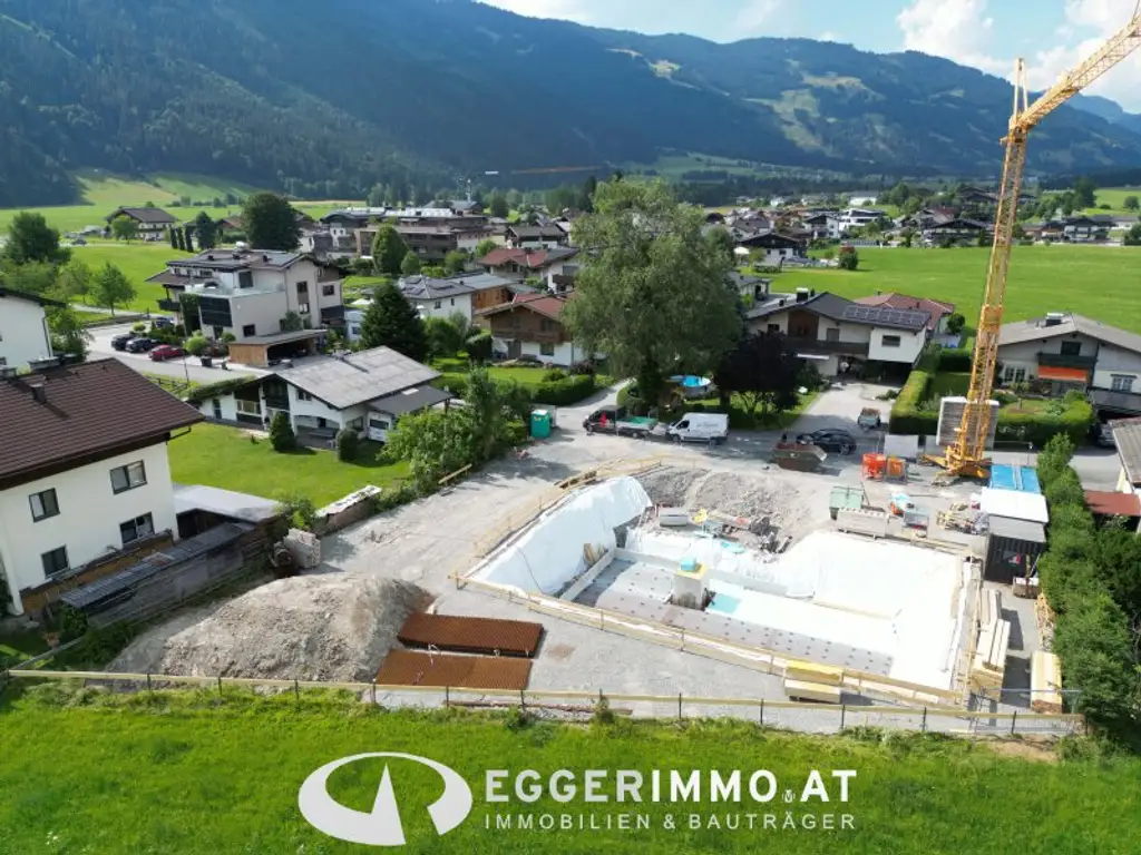 “Green Base” - living in the countryside, new build 2-room apartment, big balcony, excellent location in Maishofen, housing subsidy possible