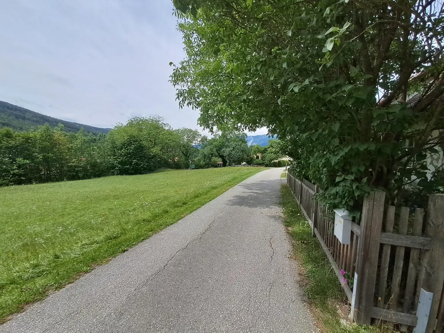 Sackgasse mit Raxblick