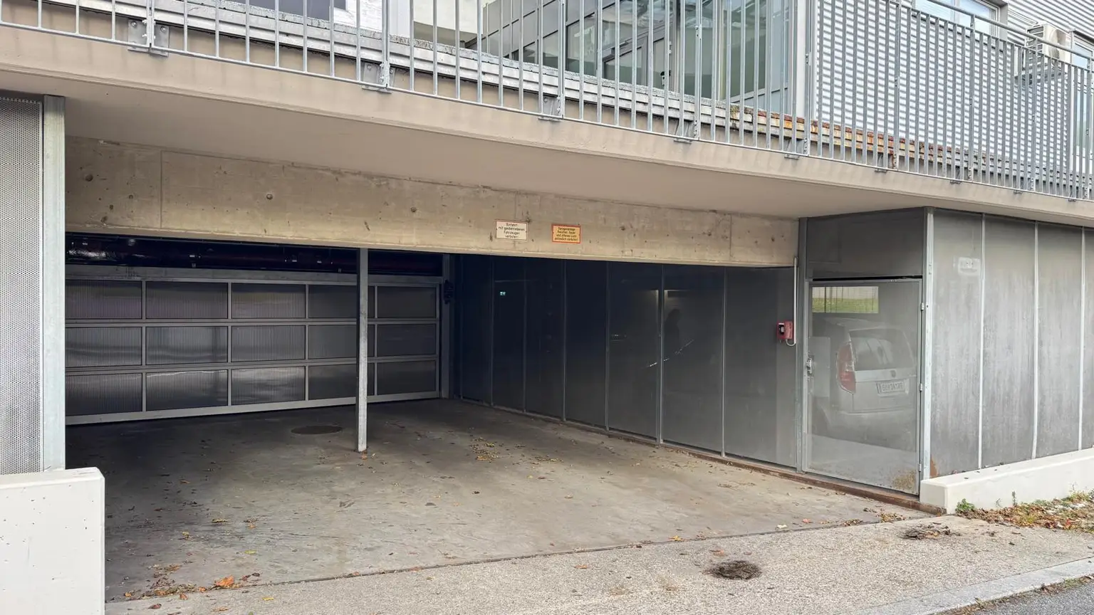 Garage Eingang