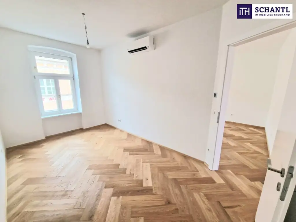 Revitalisiertes Altbaujuwel in der Thaliastraße – neu sanierte Wohnungen mit Terrassen und hochwertiger Ausstattung - moderner Luftwärmepumpe und Klimaanlage inklusive