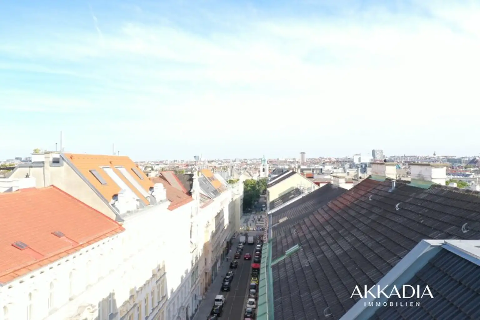 Lichtdurchflutete Dachgeschoßwohnung mit atemberaubenden Ausblick