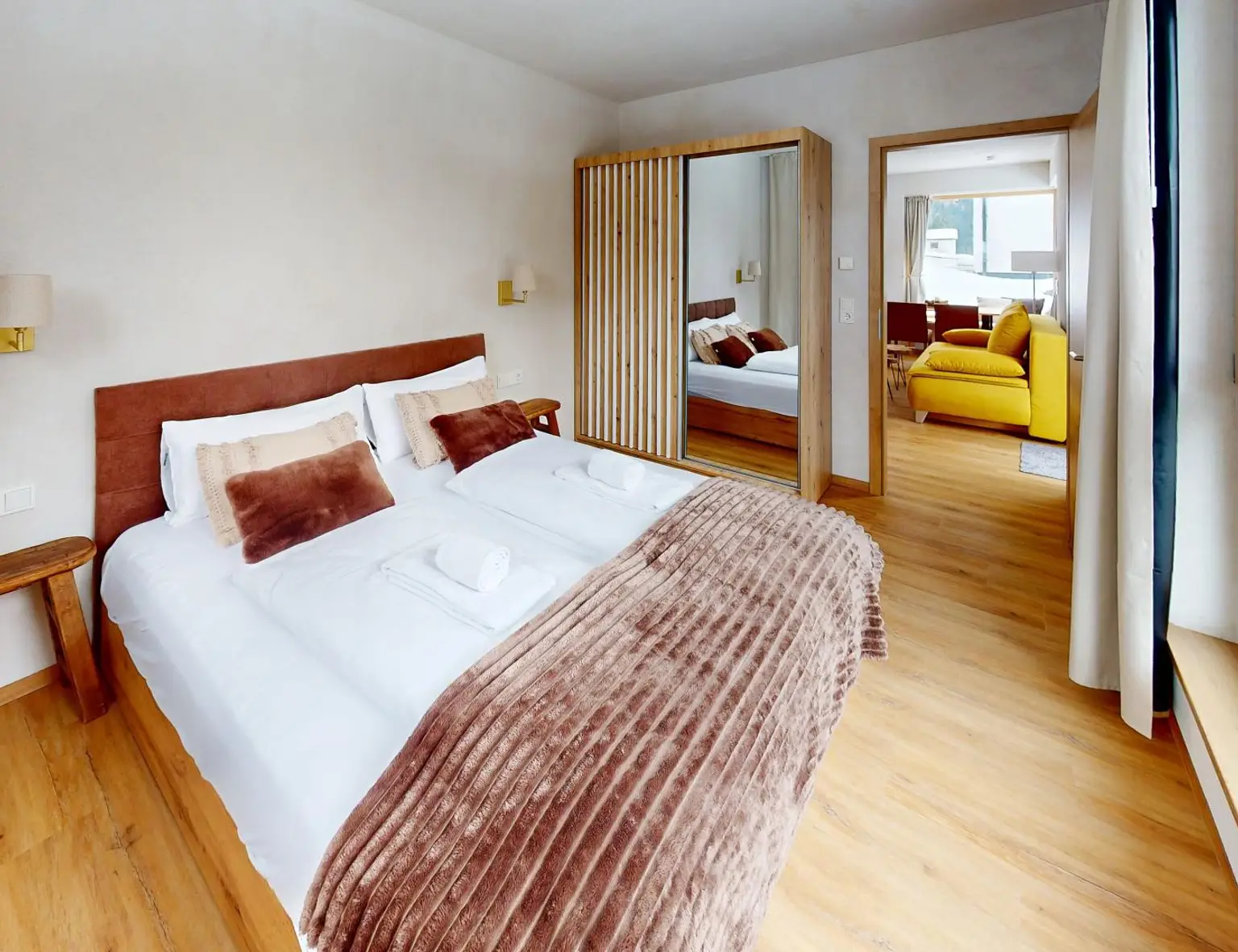 See - Haus - Apartment 4 - Schlafzimmer