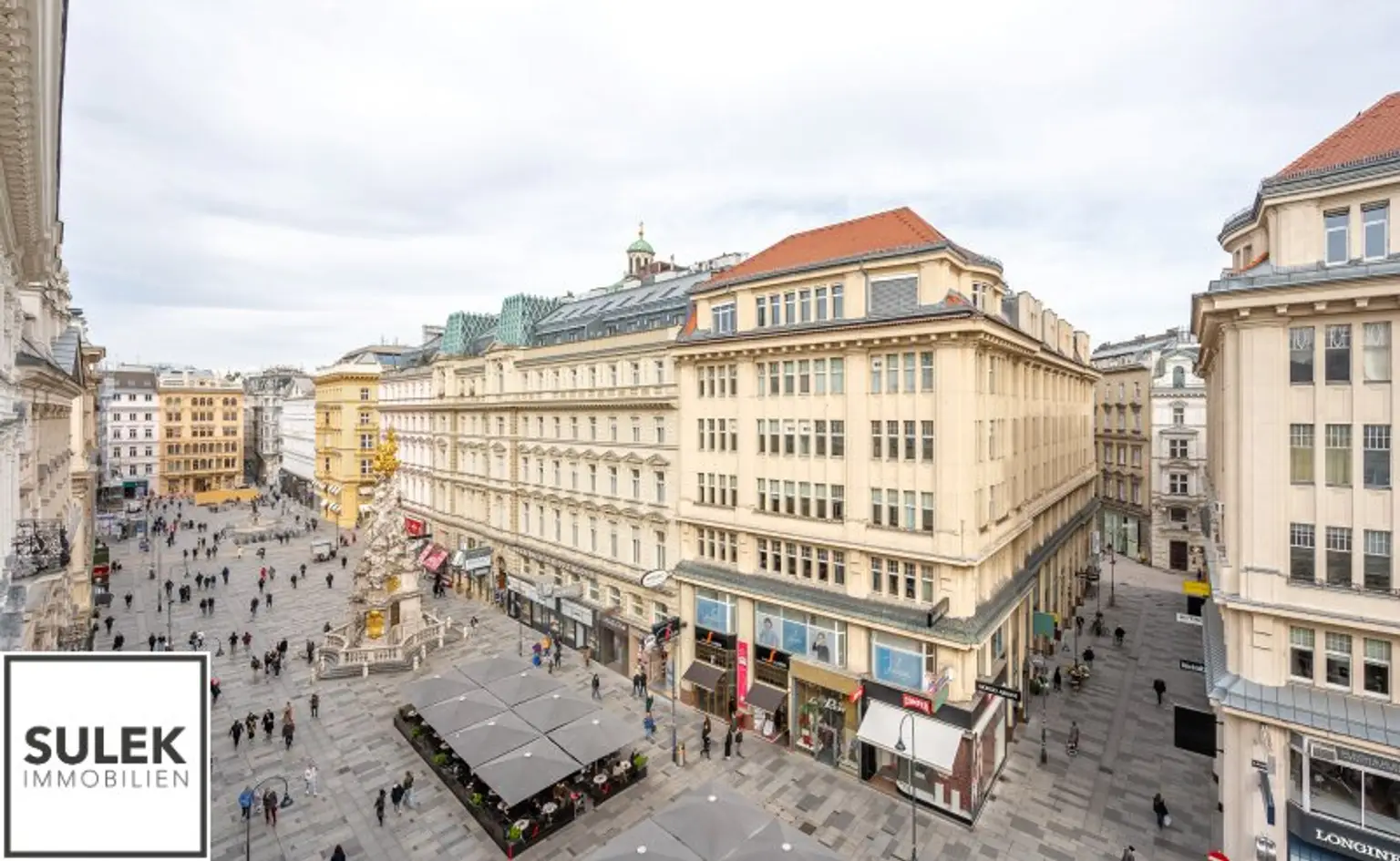 VIDEO-TOUR: traumhafte 3 Zimmer DG-Wohnung mit großem Wohnsalon in Bestlage * mit Blick zum Stephansdom *