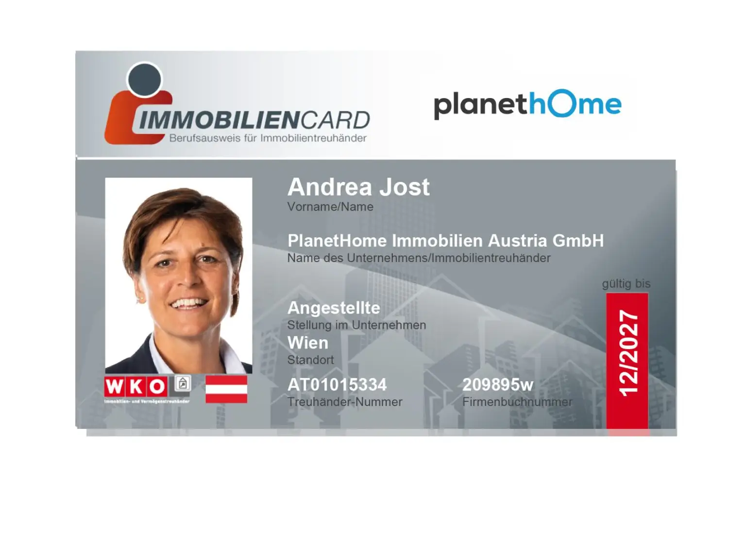 Immobiliencard