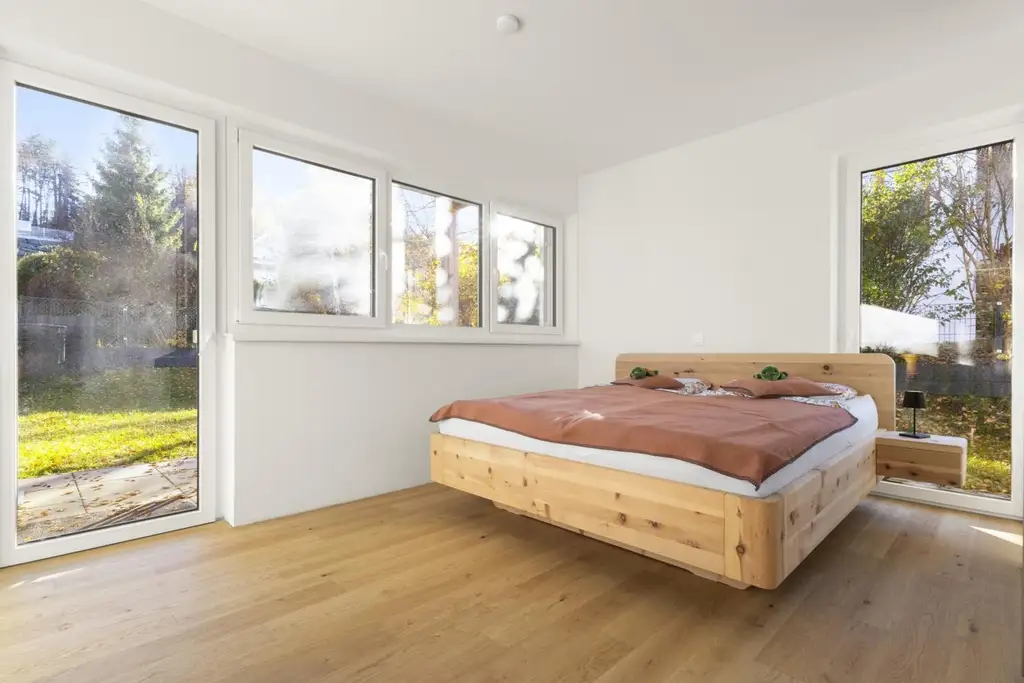 Exklusive Gartenwohnung mit Seeblick in Auen am Wörthersee