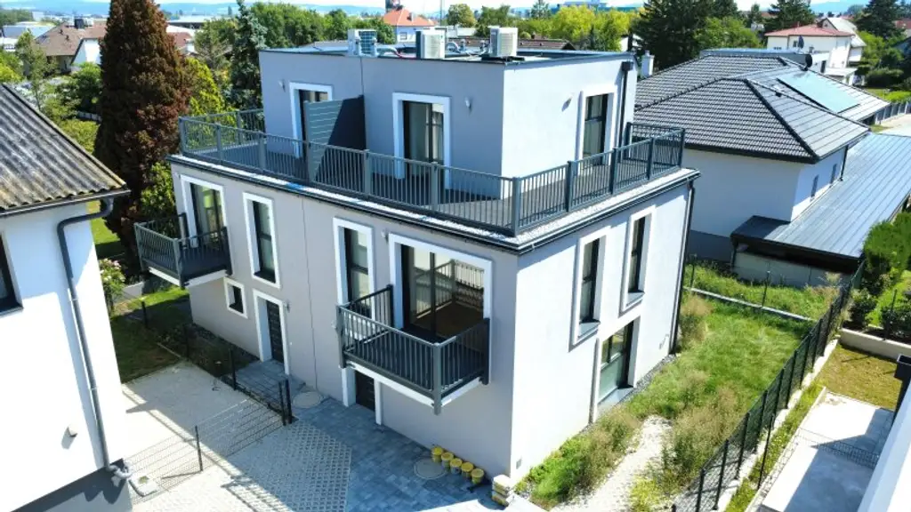 Schlüsselfertige Doppelhaushälfte mit Garten und Dachterrasse – Erstklassige Ausstattung und hochwertige Bauqualität
