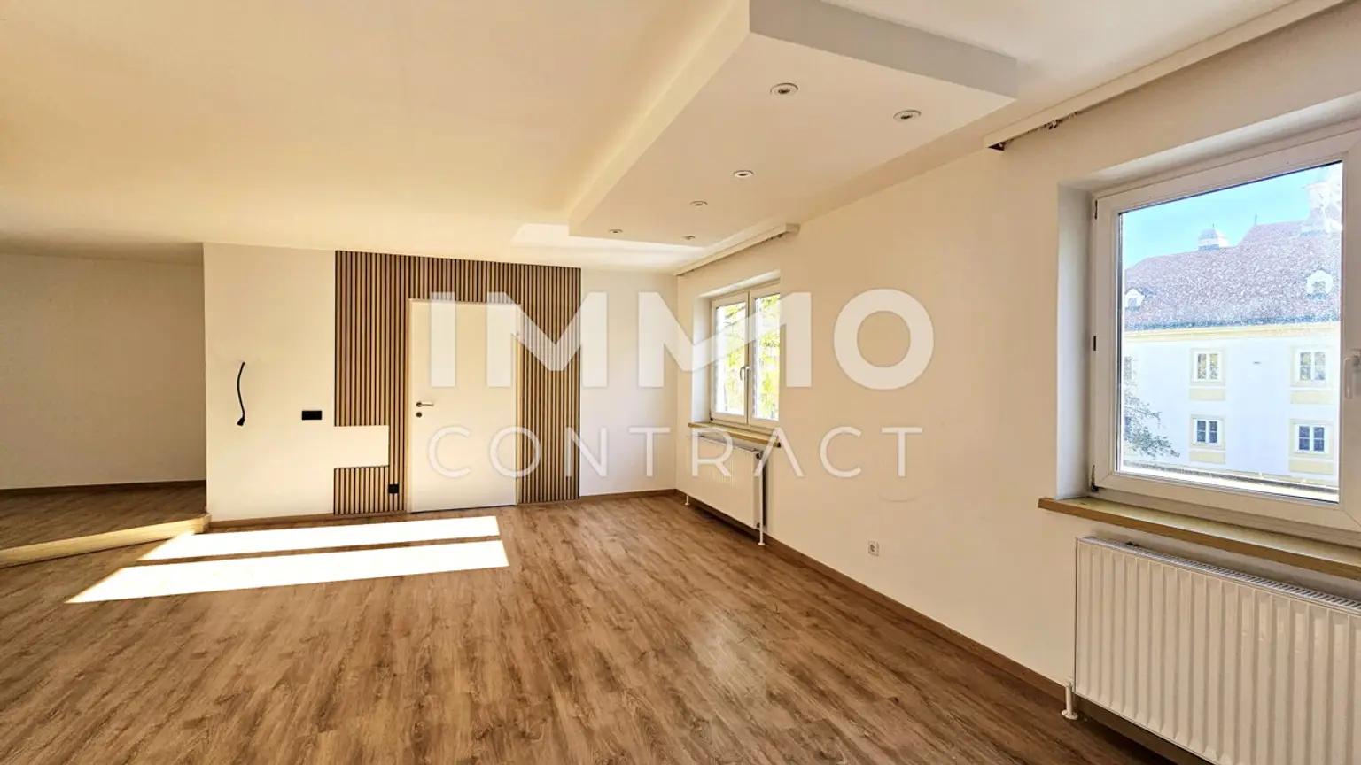 Geräumige, moderne 4-Zimmer-Wohnung mit zwei Bädern und großer Küche im Zentrum von Laxenburg