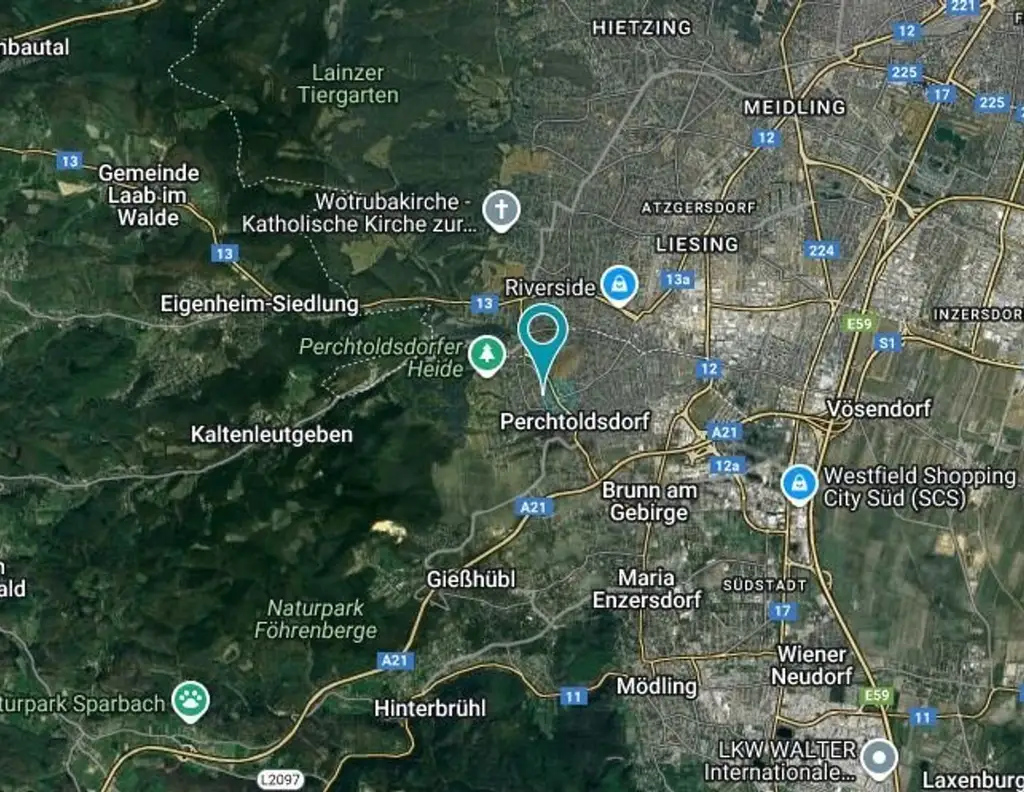 Großzügiges Baugrundstück mit Altbestand in zentraler Lage von Perchtoldsdorf!