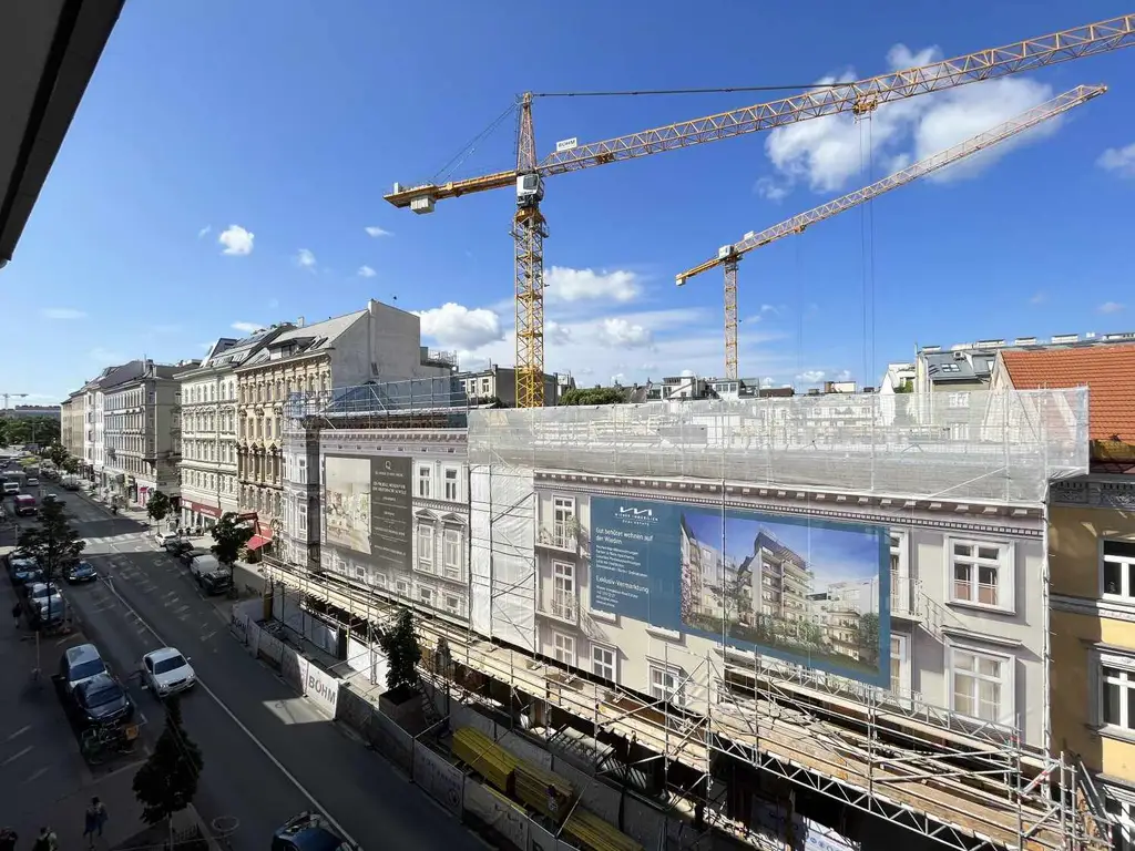 Neubauwohnung mit 2 Zimmern auf der Favoritenstraße