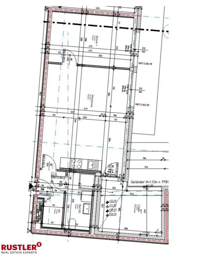 Grundriss 73 Top 2.7