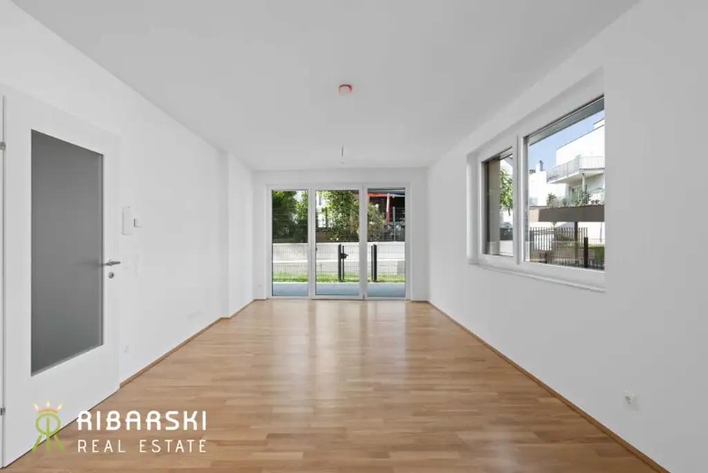 PROVISIONSFREI inkl. 1 TG Platz - Wohnen in Verbundenheit - Raumwunder mit großer nordseitiger Terrasse - B Top 1