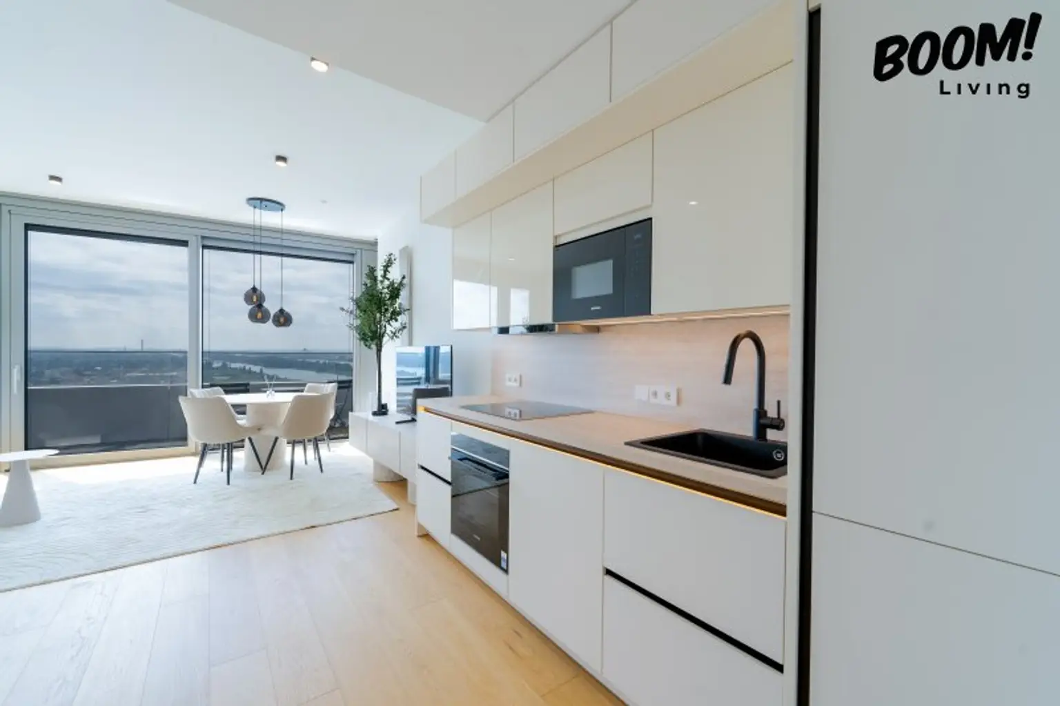 Danubeflats – Österreichs höchstes Wohnhochhaus mit atemberaubendem Ausblick, exklusivem Spa und urbanem Luxus direkt an der Neuen Donau