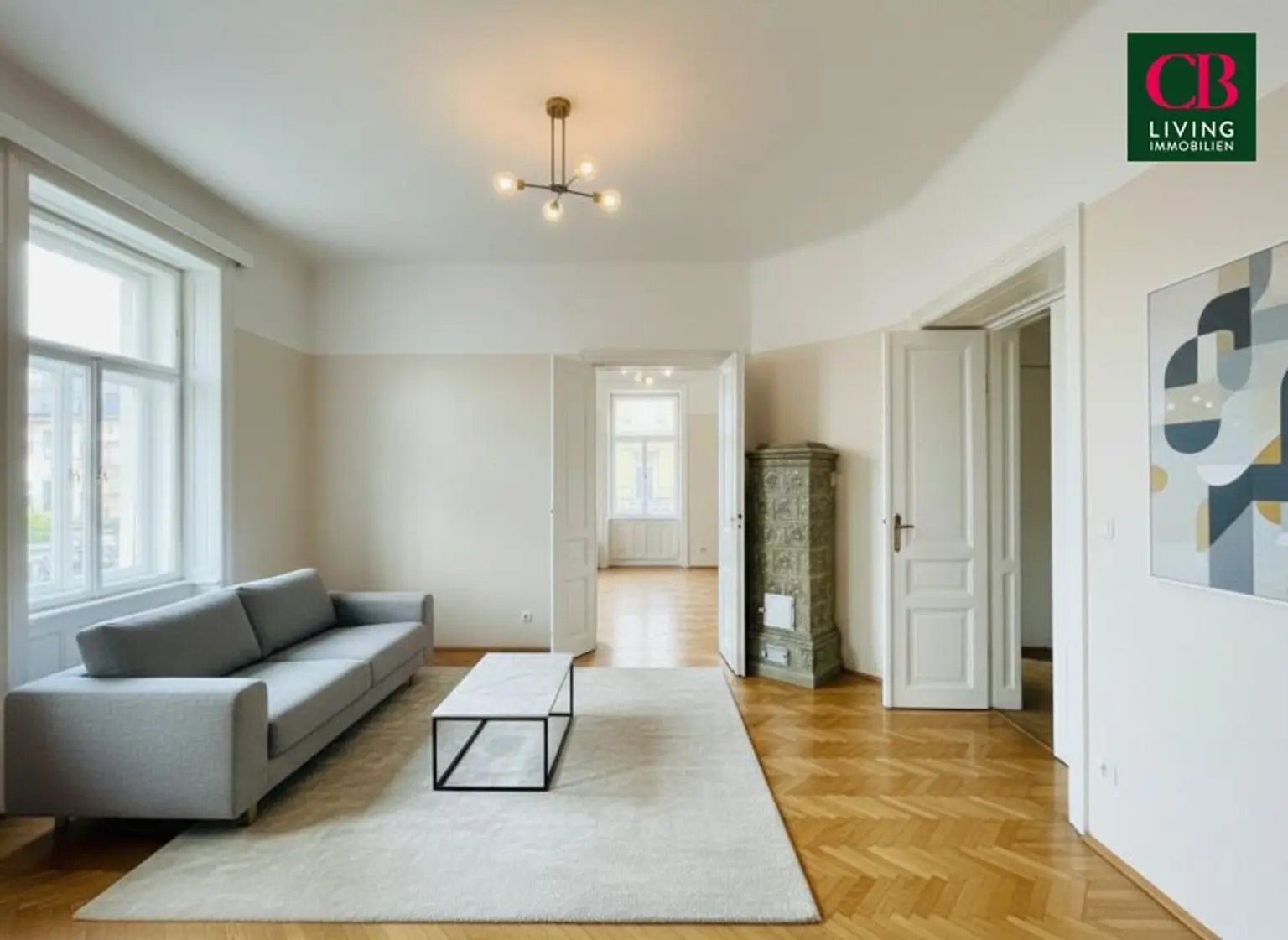 SANIERUNGSBEDÜRFTIGE WOHNUNG IM REPRÄSENTATIVEN JAHRHUNDERTWENDEHAUS