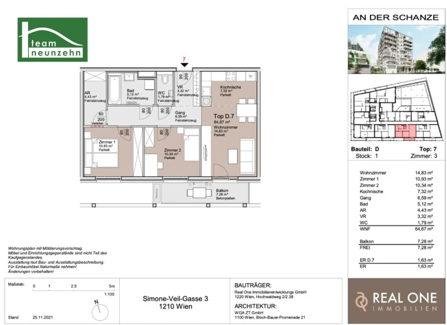„An der Schanze“ – Exklusives Wohnen im Donaufeld