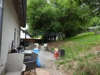 Terrasse hinten