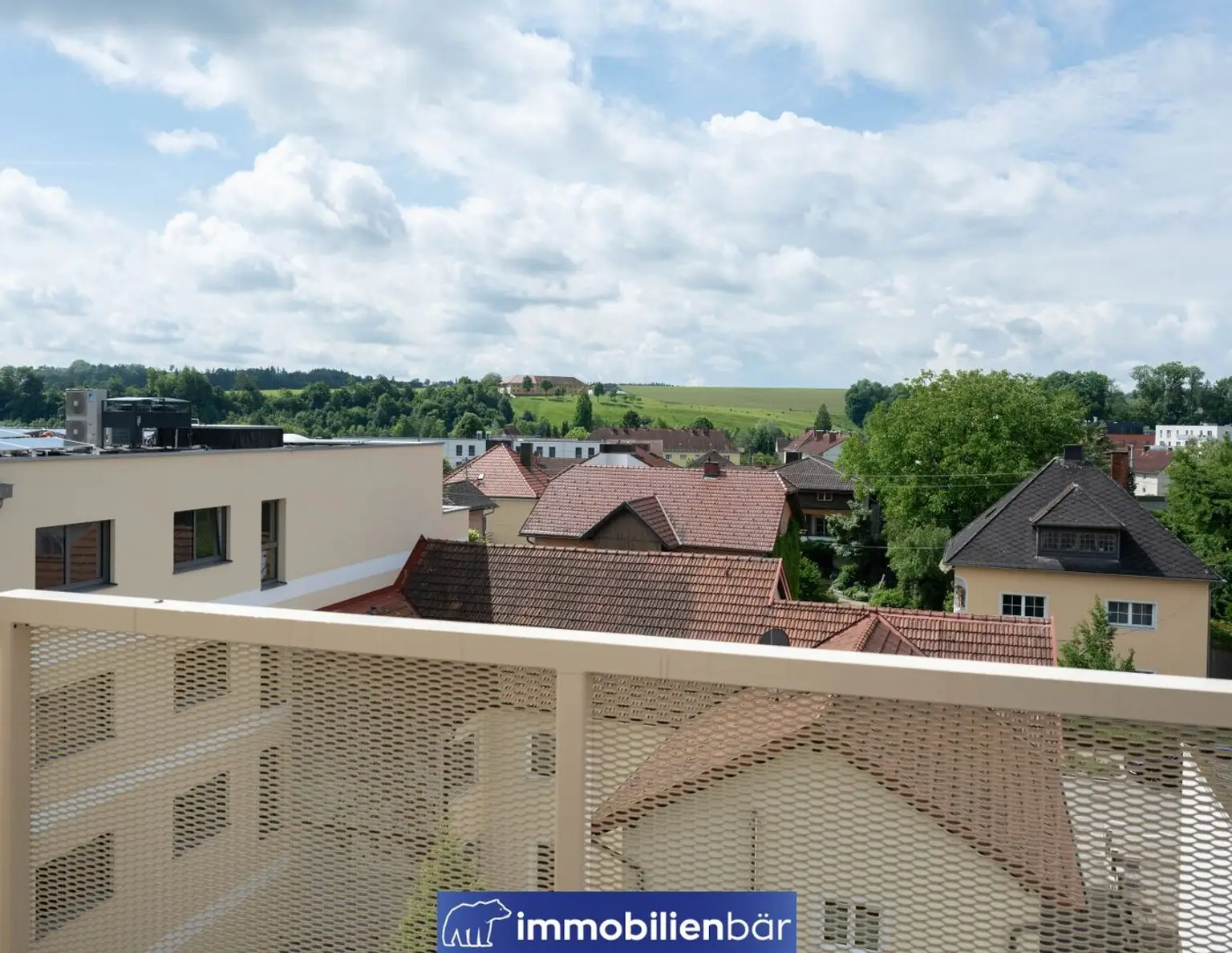 Wohnen im Zentrum von Grieskirchen - Top 5 Haus Prechtlerstraße / 2 Zimmerwohnung mit Blick über Grieskirchen