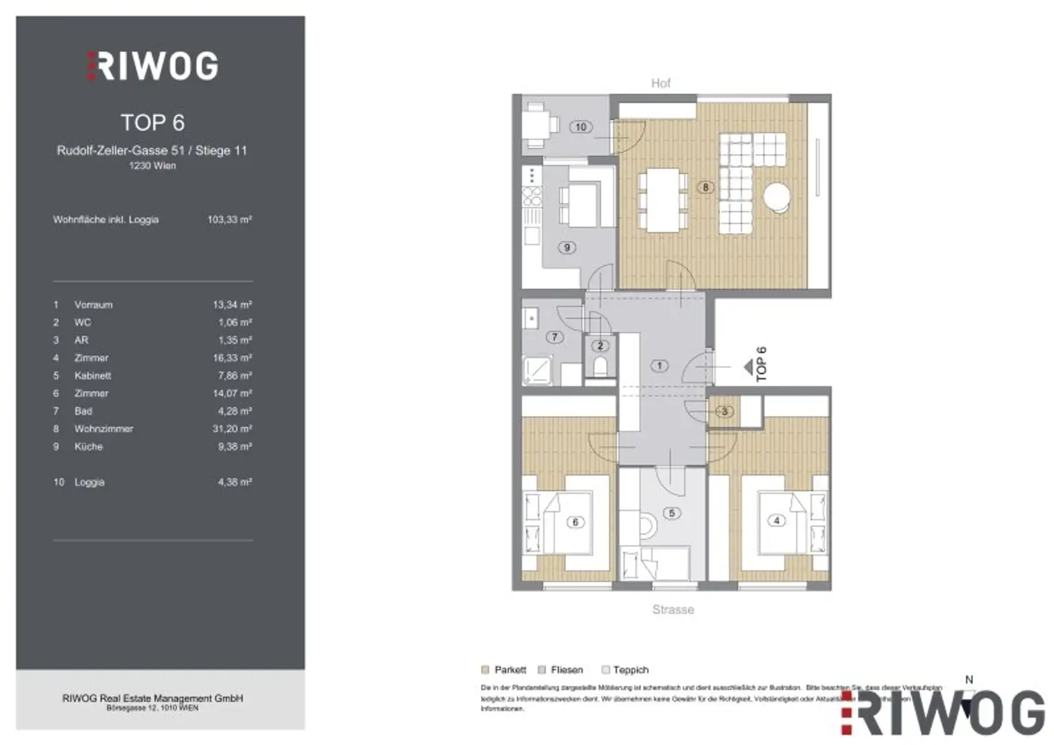 4 Zimmer - Loggia - Stellplatz - Top Infrastruktur- Ruhelage nahe dem Maurer Berg
