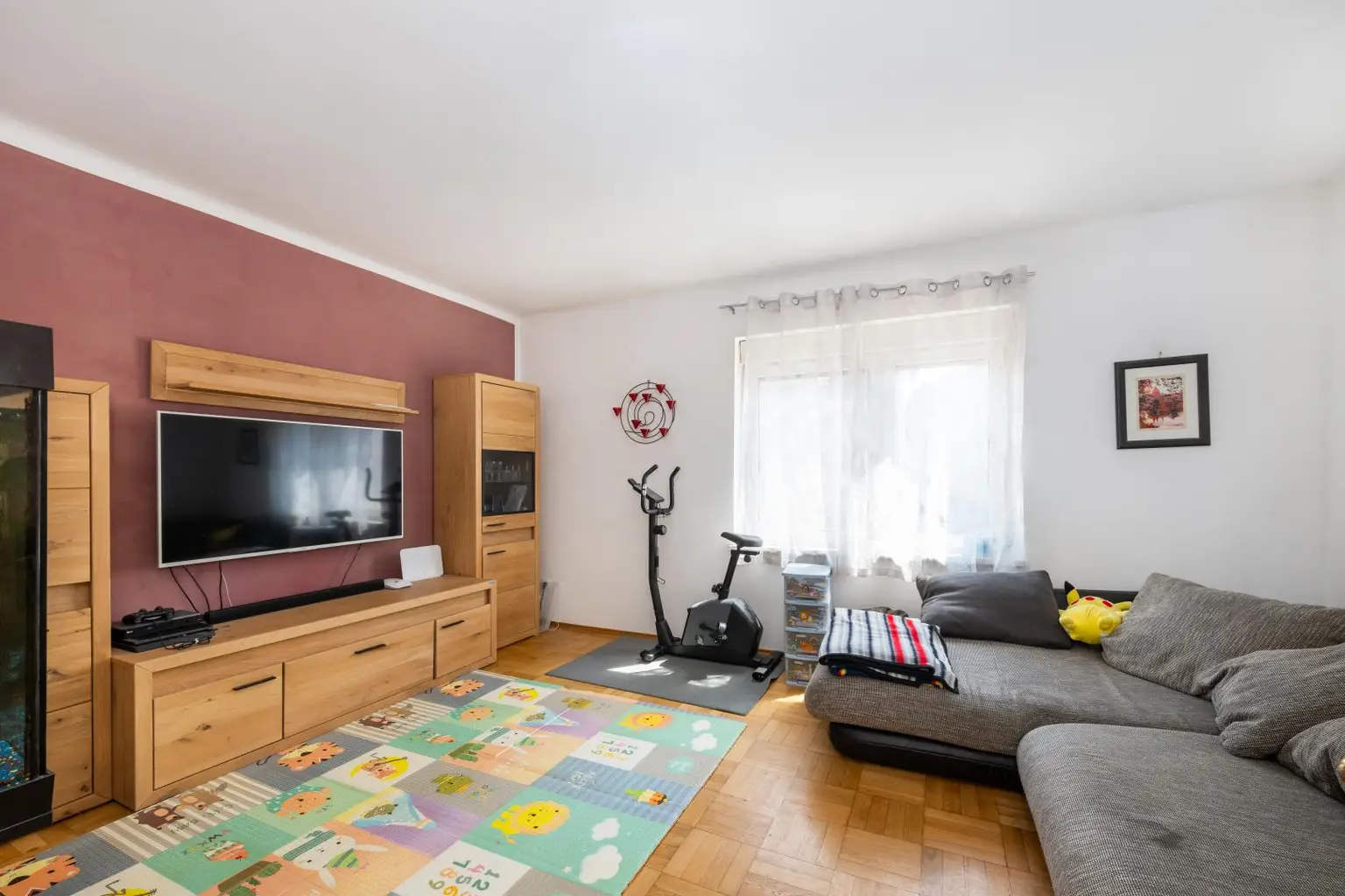 Helles Wohnzimmer