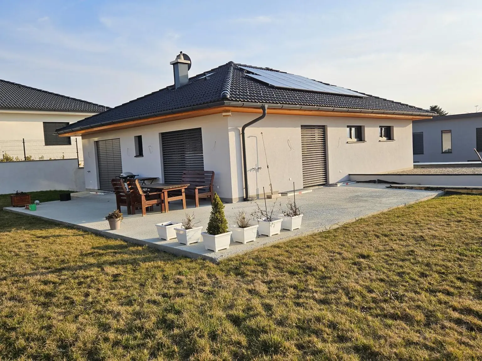 Gartenansicht Haus