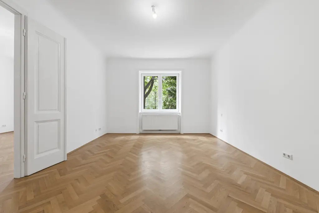 Gartenwohnung mit Westausrichtung