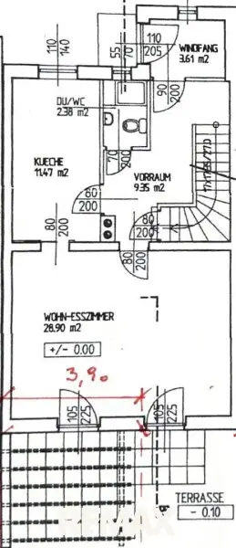 Grundriss - Erdgeschoss