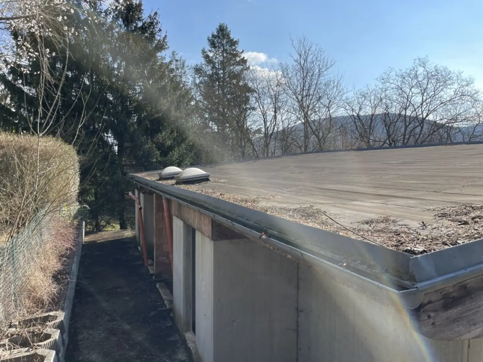 ZWEI DOPPELHAUSHÄLFTEN IM ROHBAU - PURKERSDORF mit großartigen FERNBLICK