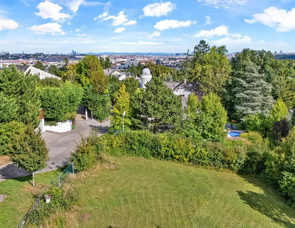 Ober St. Veit - voll aufgeschlossener Baugrund mit 1.065 m² in begehrter Sonnenlage