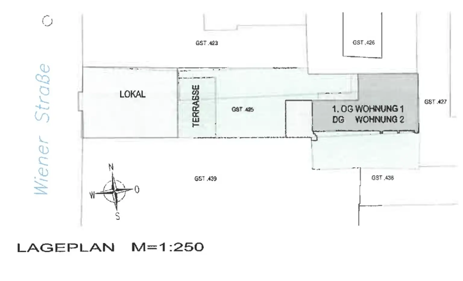 Lageplan | ++ NEU ++ Investitionsjuwel: Zinshaus - Fußgängerzone von Wiener Neustadt | Prima Service Immobilien