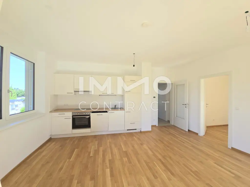 Neuwertige, geförderte 4 Zimmer-Wohnung in ruhiger Lage mit Balkon - Nippelgasse 10a - Top 8