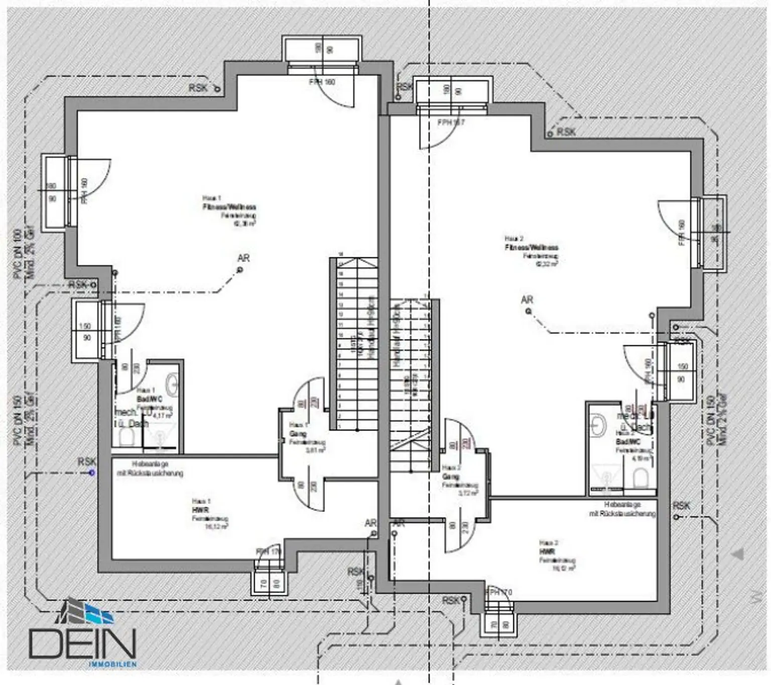 ++NEU++ EXKLUSIVE VOLLUNTERKELLERTE 5 ZIMMER DOPPELHAUSHÄLFTE MIT SWIMMINGPOOL!