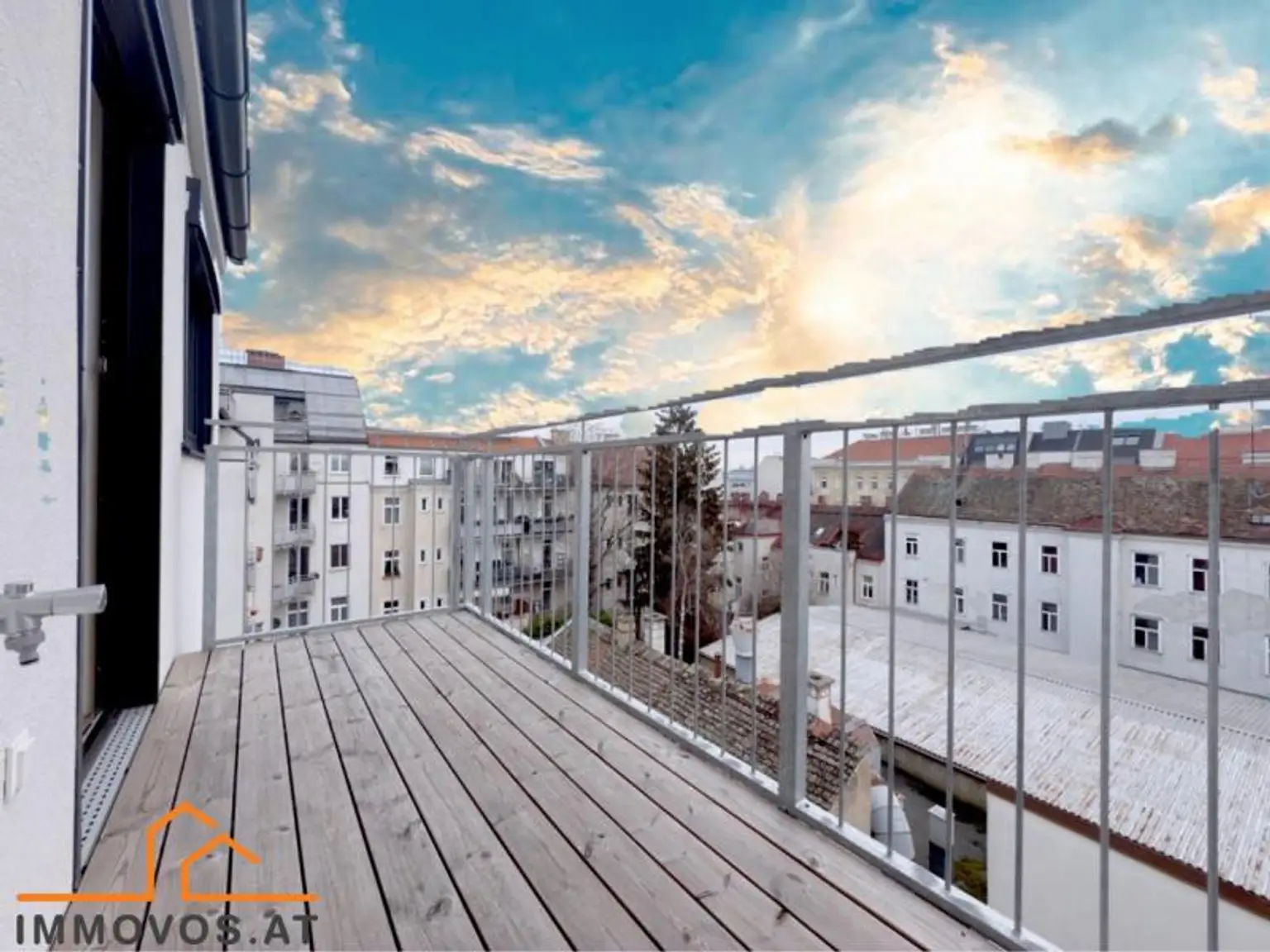 LEBEN mit BALKON im SEEBÖCK- GRÄTZL - GASFREI