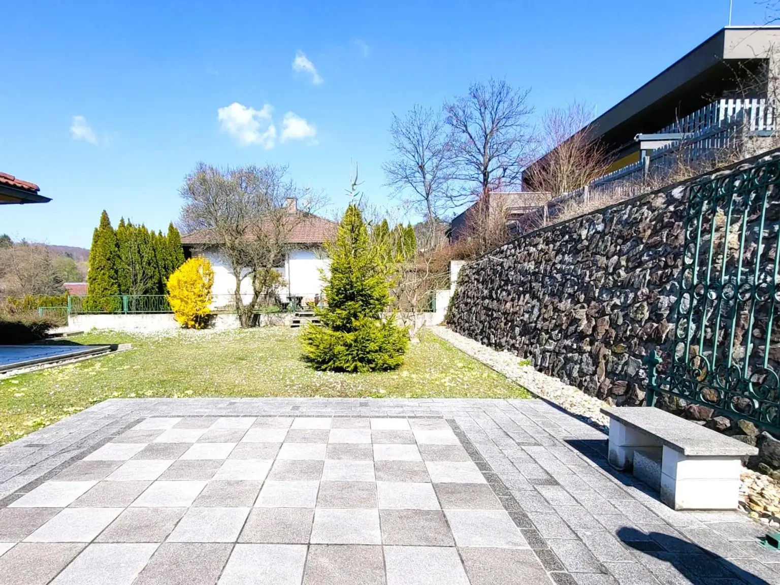 Rückwärtiger Garten