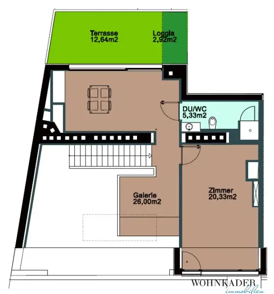 Exklusive 130 m² Dachgeschosswohnung mit Terrasse, Dachterrasse und atemberaubendem Blick auf den Stephansdom