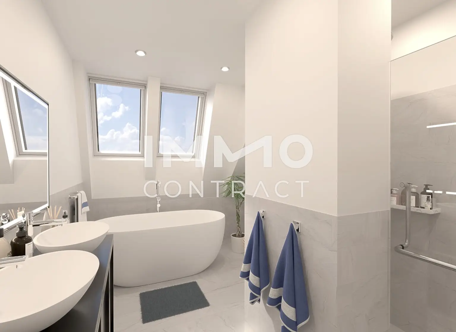 Provisionsfrei! Hochwertige 4 Zimmer + 2 Bäder + Terrasse im 2. Liftstock