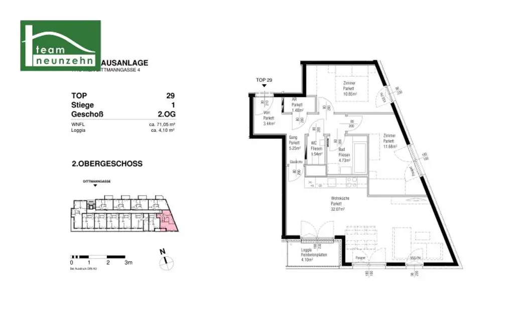 Exklusives Wohnen in Simmering – Neubau mit urbaner Infrastruktur & erholsamer Umgebung