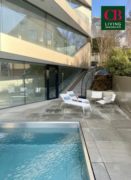 EXKLUSIVE VILLA IN BESTER LAGE – Wohnen, wo der Himmel Wien küsst !!