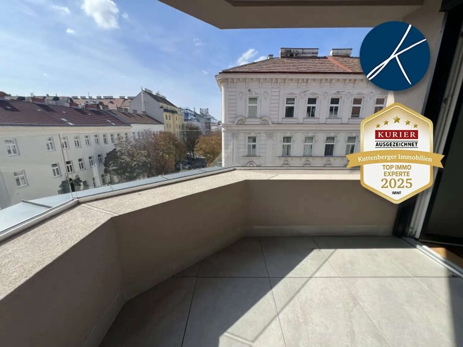 *Superprojekt: ''Über den Baumwipfeln" TOP 45 MIT ZWEI TRAUMHAFTEN WEST-LOGGIEN