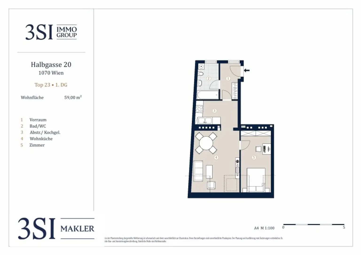 City-Style & Komfort – 2-Zimmer-Apartment im Szeneviertel